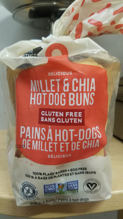 Hot Dog Buns GF - Millet Chia (Little Northern Bakehouse)